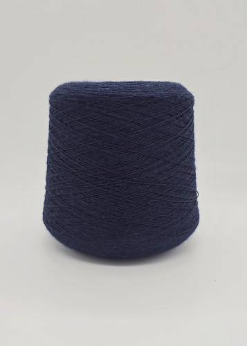 Пряжа Cashwool, Zegna Baruffa, меринос, цвет черно-синий